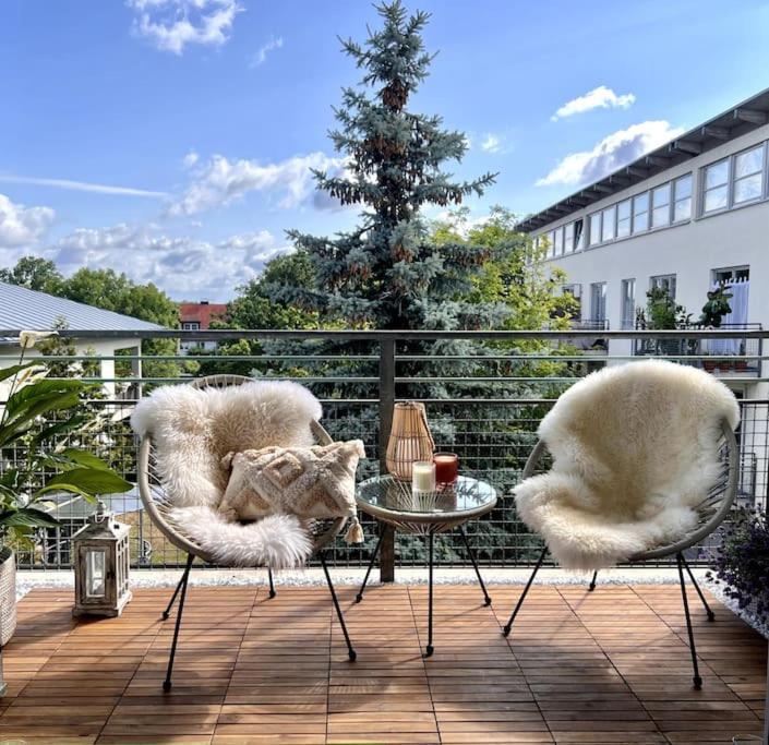 Bali Home Stylische Wohnung Mit Terrasse Шенефельд Екстер'єр фото