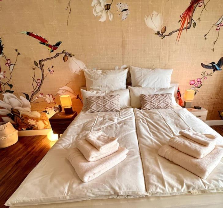 Bali Home Stylische Wohnung Mit Terrasse Шенефельд Екстер'єр фото