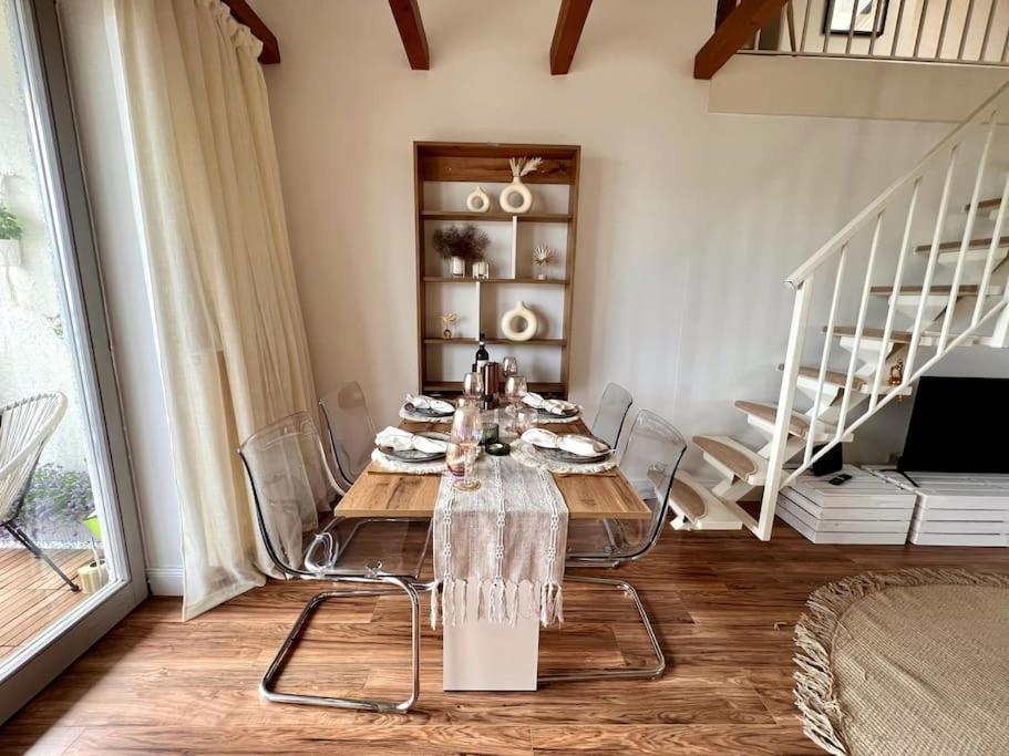 Bali Home Stylische Wohnung Mit Terrasse Шенефельд Екстер'єр фото